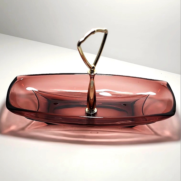 Vintage Glass Candy Dish (1960's) - Picture 10 of 10